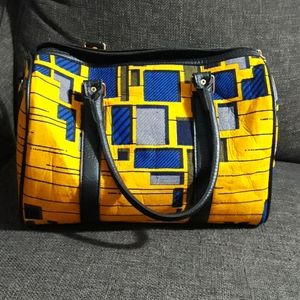 African print bag